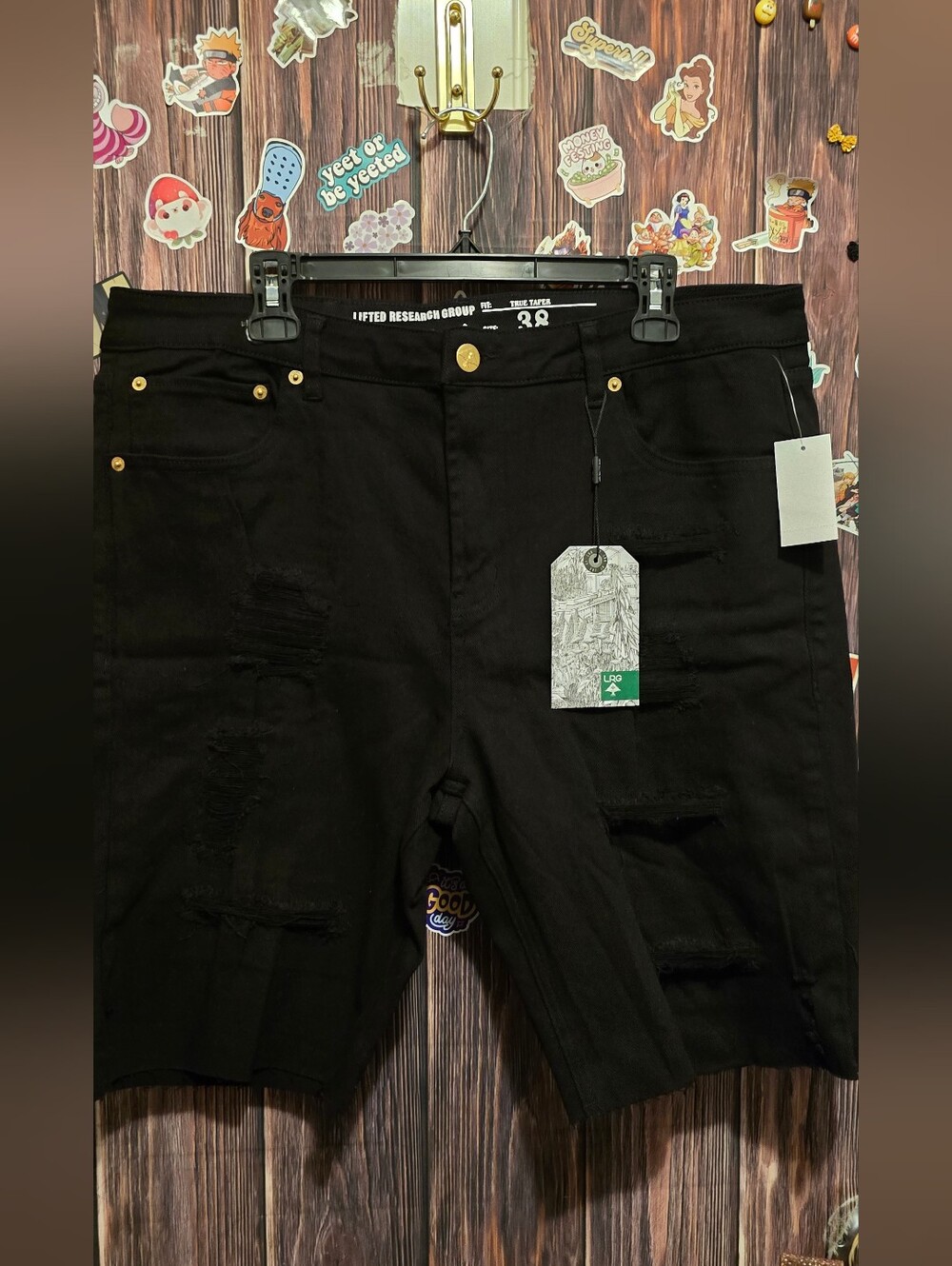LRG DENIM Shorts - Black